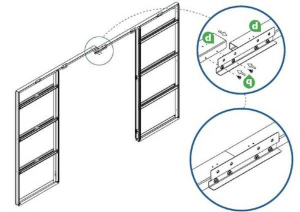 Rocket Door Frames: Double Pocket Door Kit Fitting Instructions