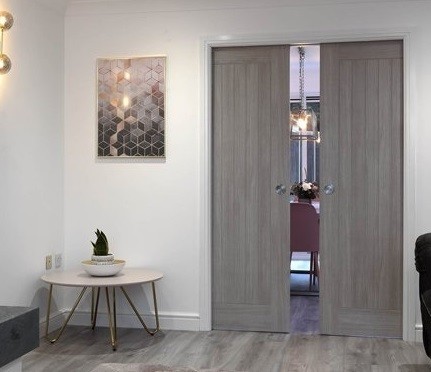 JB Kind Double Pocket Door