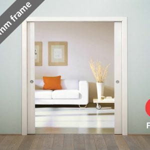 Eclisse: Double Fire Rated Pocket Door Kit