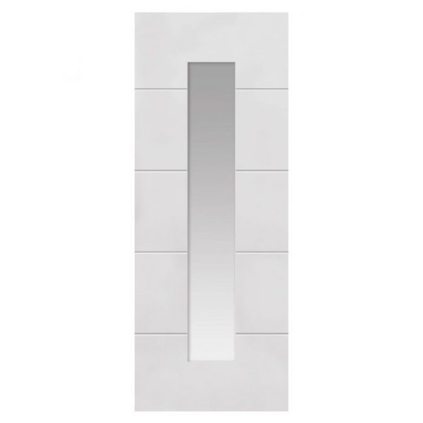 DoorMate - 4 Line Horizontal Glazed Double Pocket Doors