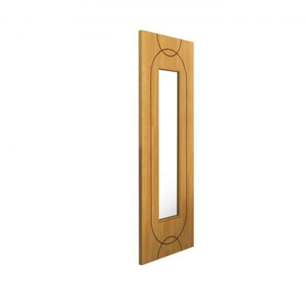 DoorMate - Agua Glazed Double Pocket Doors