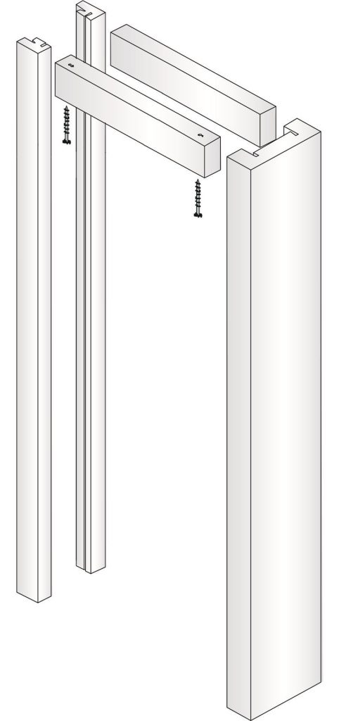 Scrigno - Jamb Kit For Pocket Door System Infographic