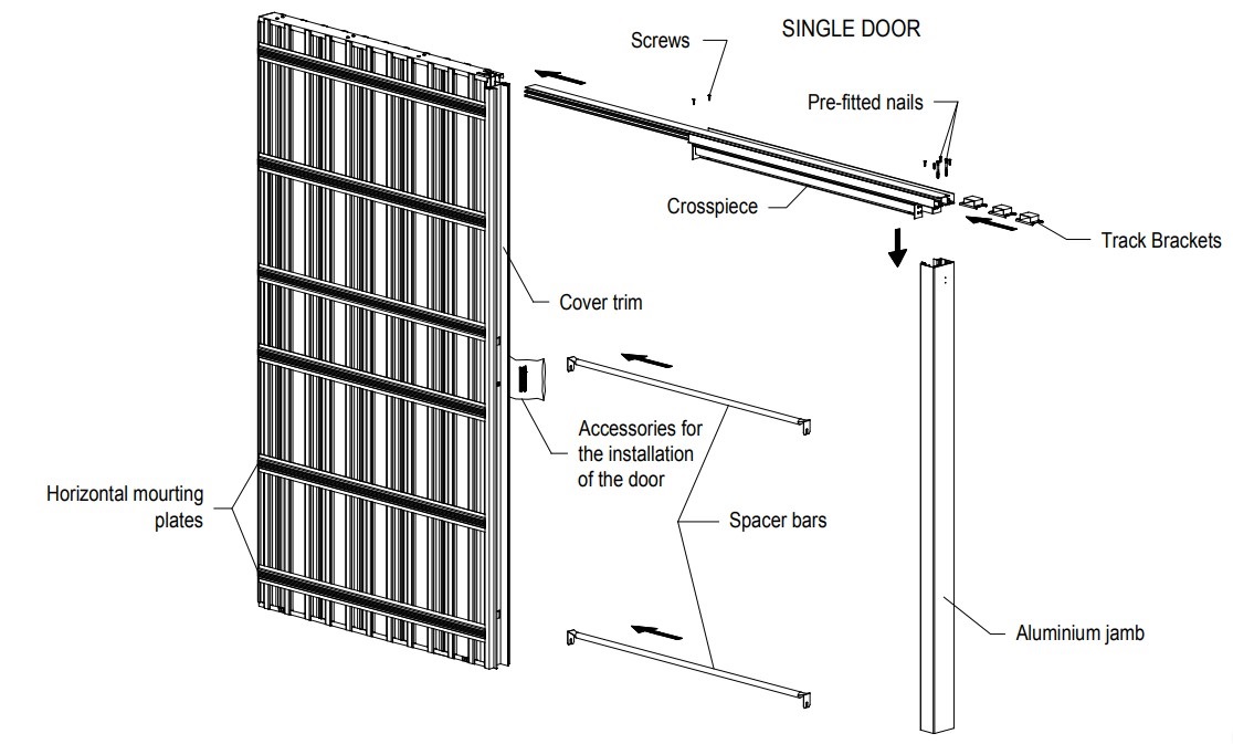 Fire Rated Pocket Door Kit