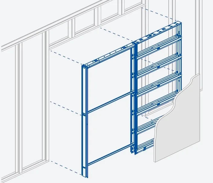 Eclisse Studwork Diagram