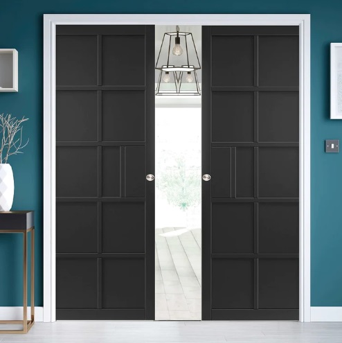 Plaza Double Pocket Doors